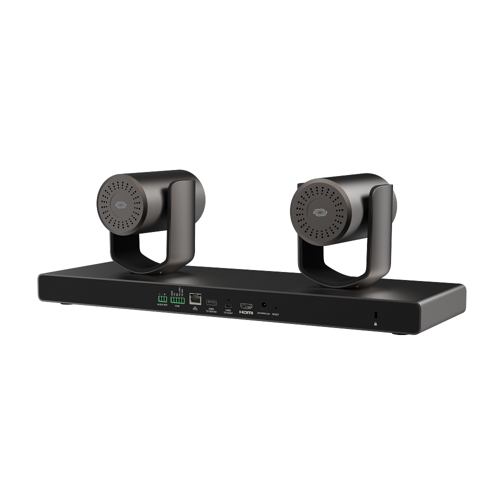 Crestron 1 Beyond IV-CAM-I12D-B Intelligent 4K Dual Camera Speaker Tracking Solution - view 4