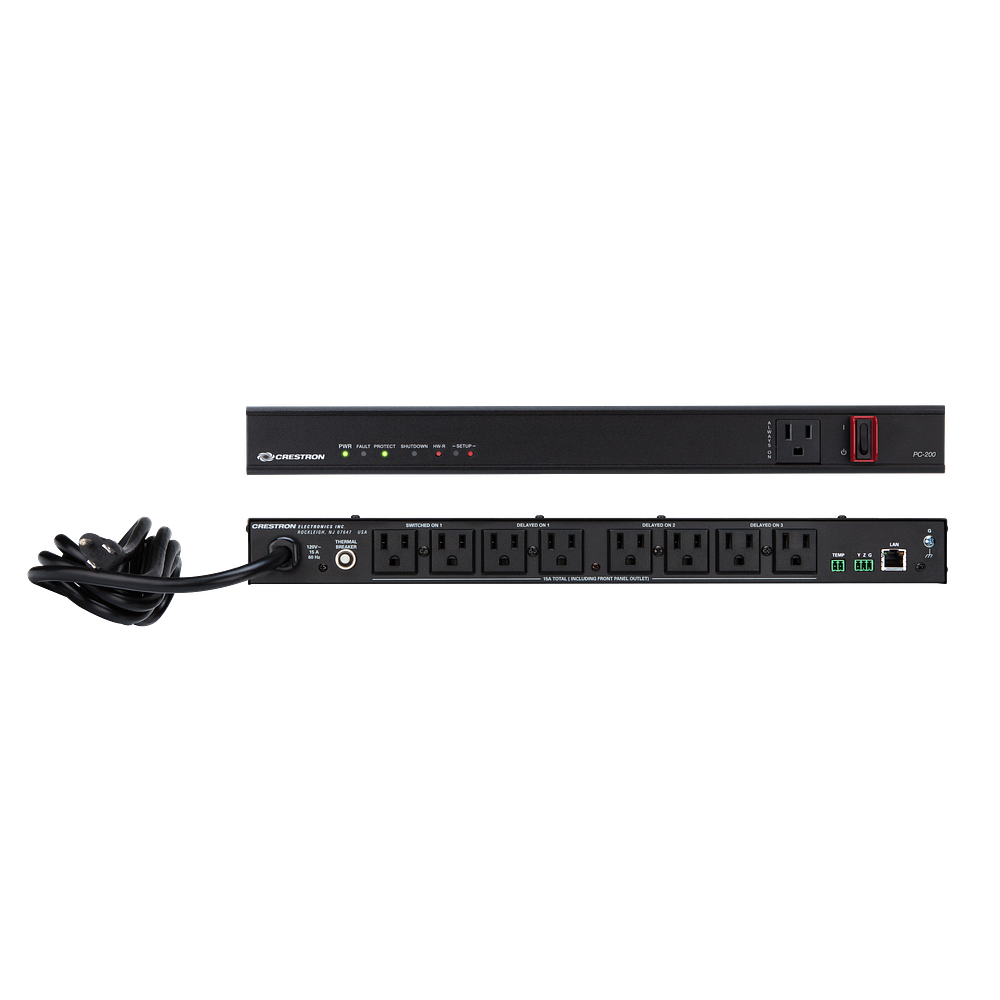 Crestron PC-200 Energy Monitoring Power Conditioner and Controller 200 - view 2