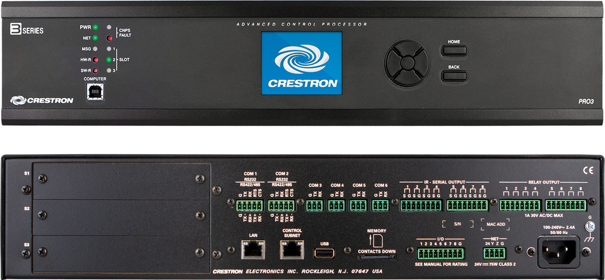 Crestron PRO3 The flagship 3-Series processor - view 2