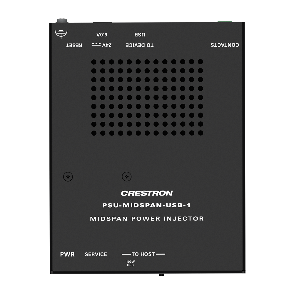 Crestron PSU-MIDSPAN-USB-1 Single Channel Midspan USB Power Injector - view 2