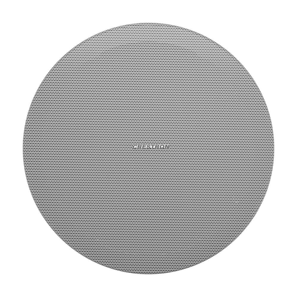 Crestron Saros IC6ULPT 6 in. Ultra Low Profile 2-Way In-Ceiling Speaker, White Textured - view 2