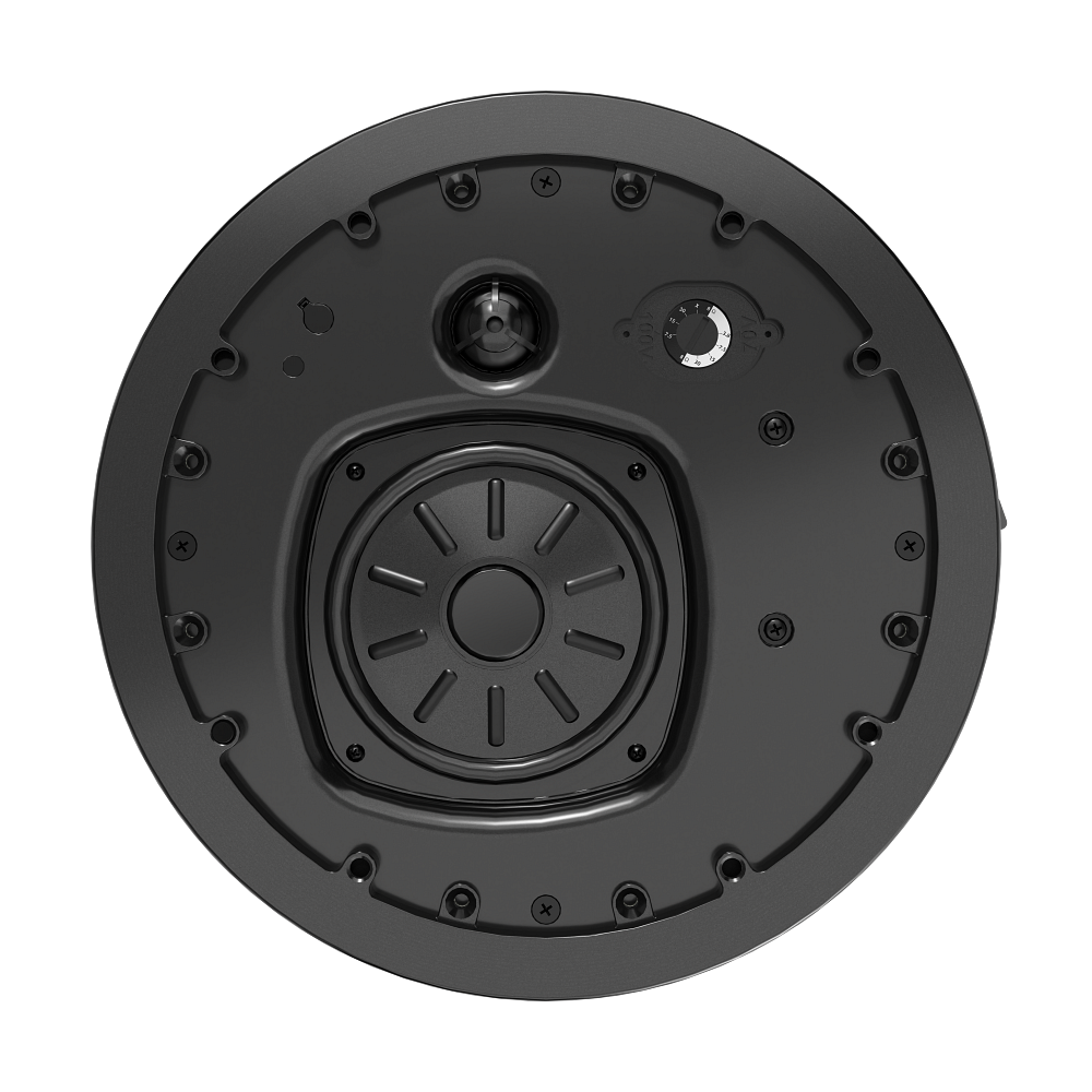 Crestron Saros IC6ULPT 6 in. Ultra Low Profile 2-Way In-Ceiling Speaker, White Textured - view 3