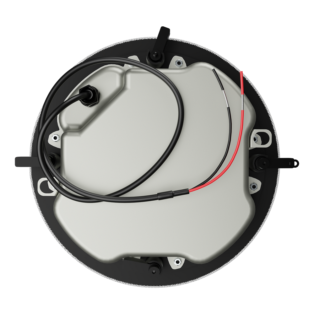 Crestron Saros IC6ULPT 6 in. Ultra Low Profile 2-Way In-Ceiling Speaker, White Textured - view 4