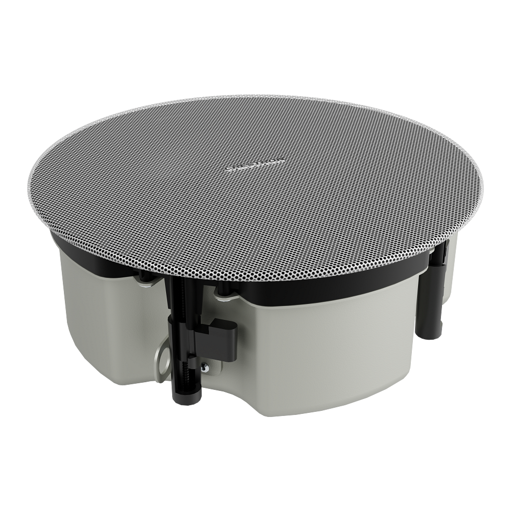 Crestron Saros IC6VLPT 6 in. Very Low Profile 2-Way In-Ceiling Speaker, White Textured product image