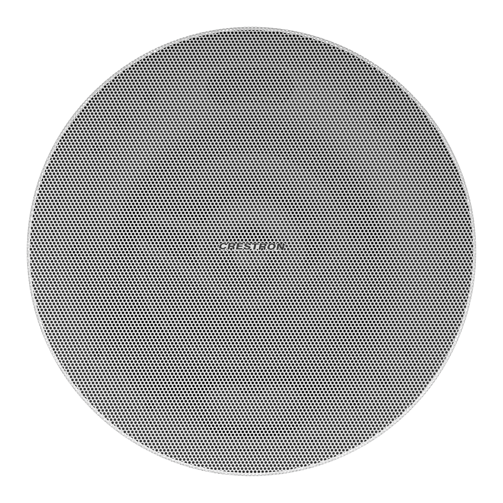 Crestron Saros IC6VLPT 6 in. Very Low Profile 2-Way In-Ceiling Speaker, White Textured - view 2