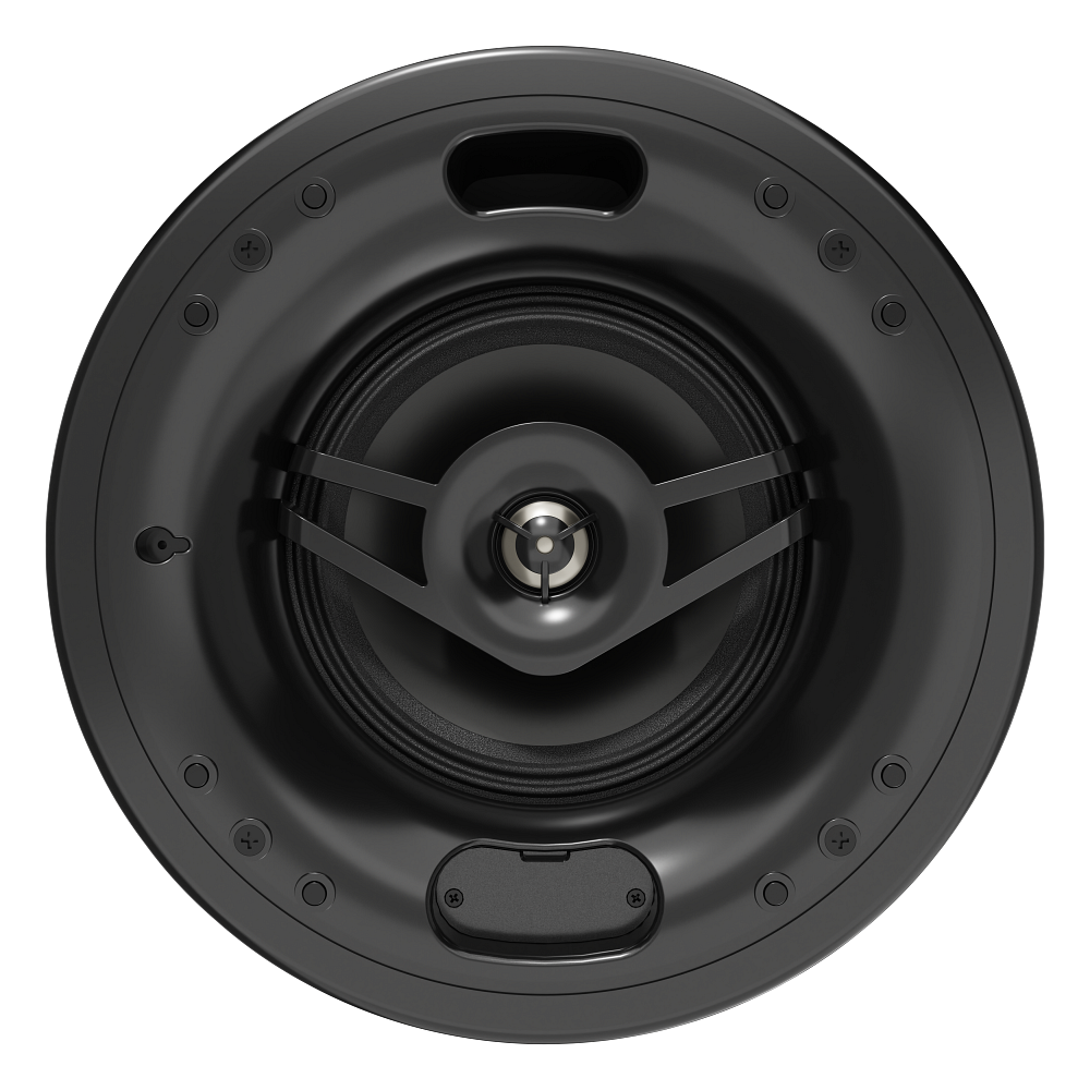 Crestron Saros IC6VLPT 6 in. Very Low Profile 2-Way In-Ceiling Speaker, White Textured - view 3