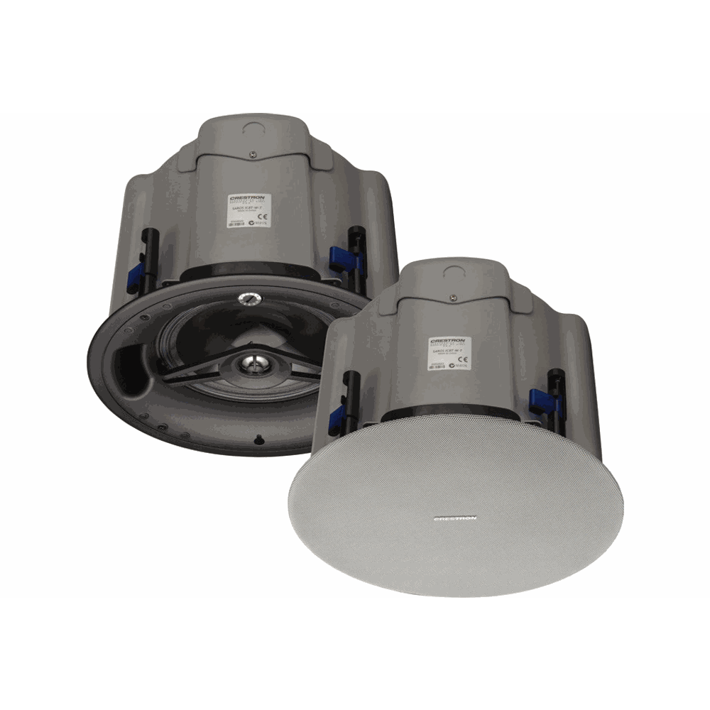 Crestron Saros IC8T 8 in. 2-Way In-Ceiling Speaker, White Textured product image