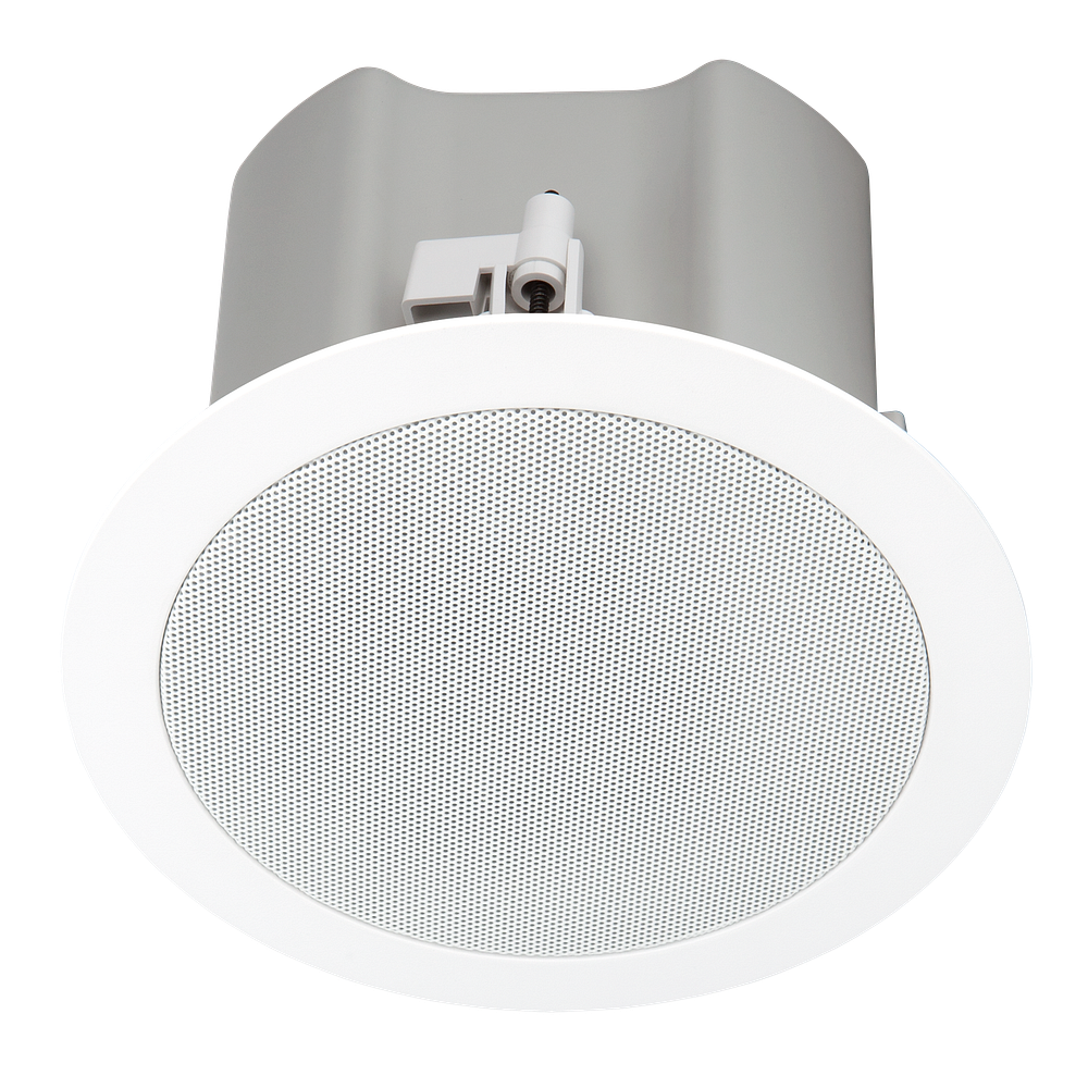 Crestron Saros Integrator ICI4T 4 in. 2-Way In-Ceiling Speaker, White Textured - view 3