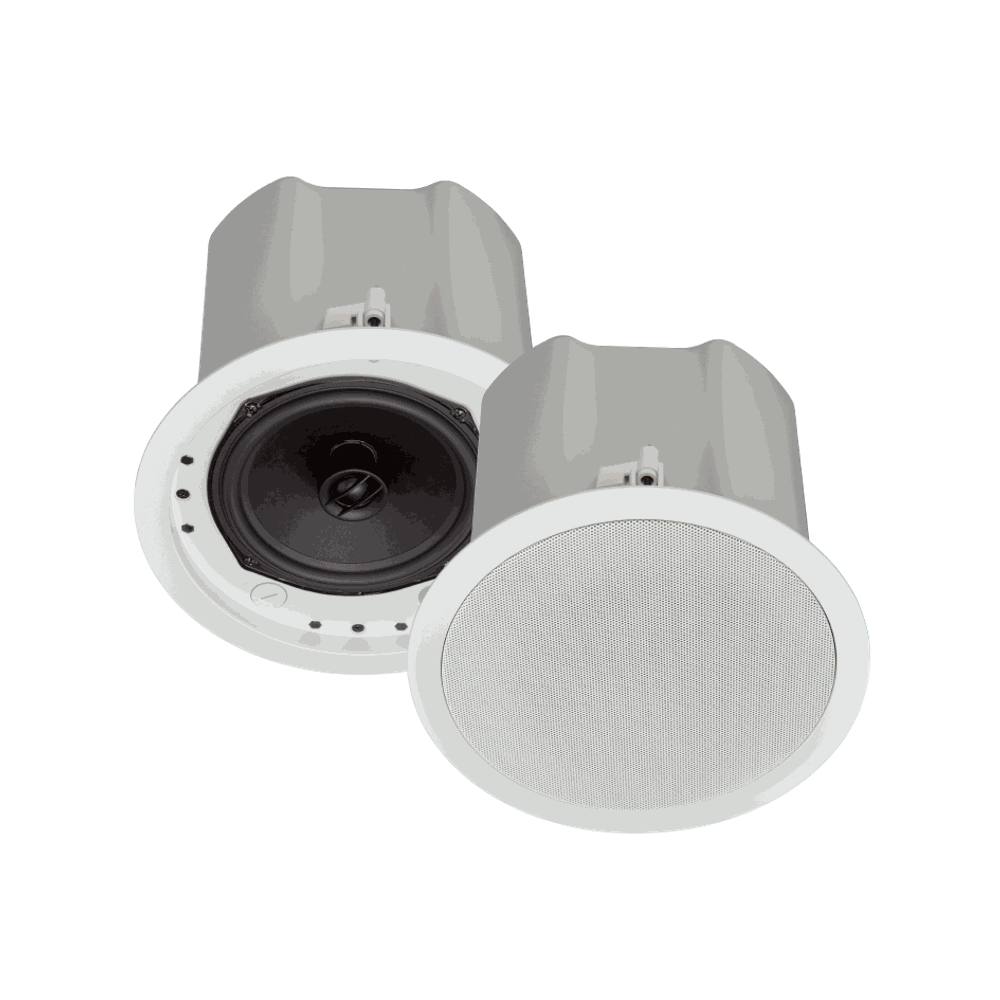 Crestron Saros Integrator ICI6T 6.5 in. 2-Way In-Ceiling Speaker, White Textured product image
