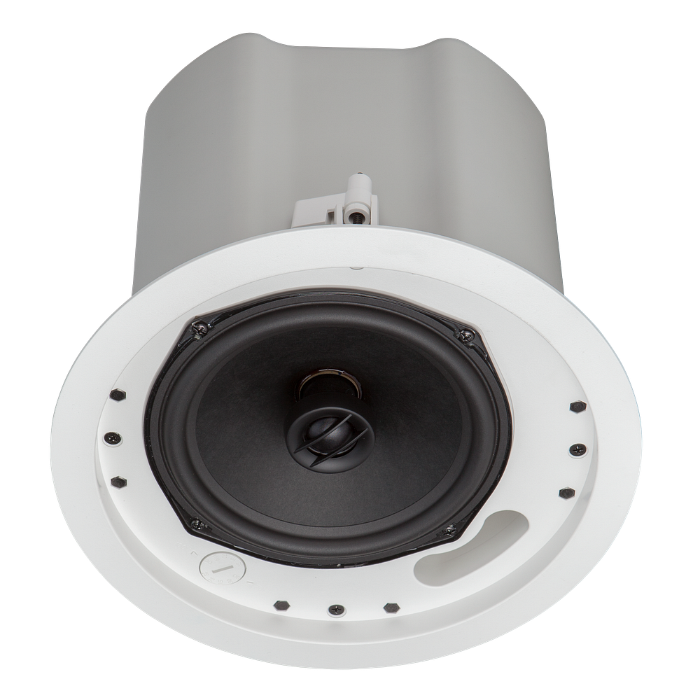 Crestron Saros Integrator ICI6T 6.5 in. 2-Way In-Ceiling Speaker, White Textured - view 4