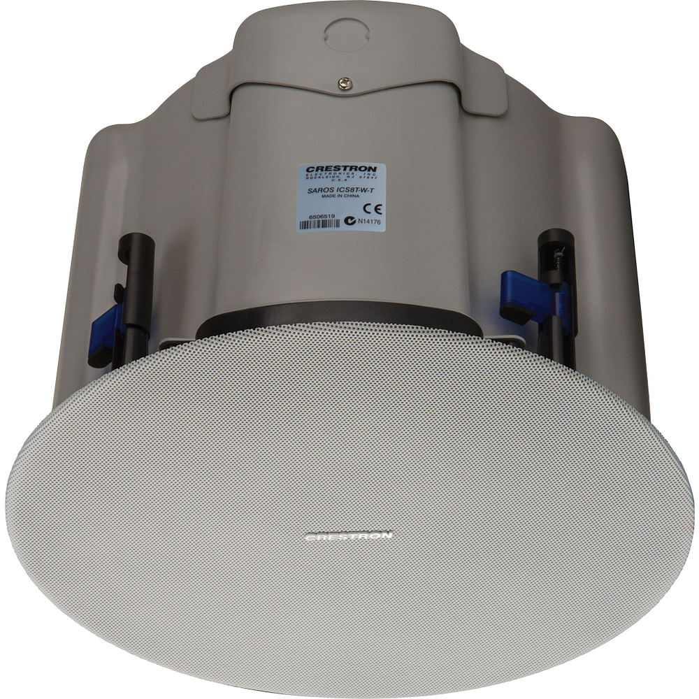Crestron Saros ICS8T 8 in. In-Ceiling Subwoofer, White Textured - view 4
