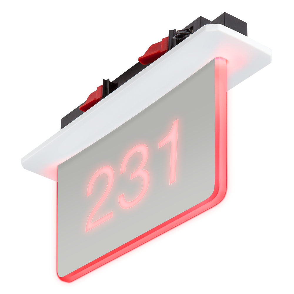Crestron SSC-EL Room Availability Hall Sign, Enhanced Legibility, Ceiling Mount - view 4