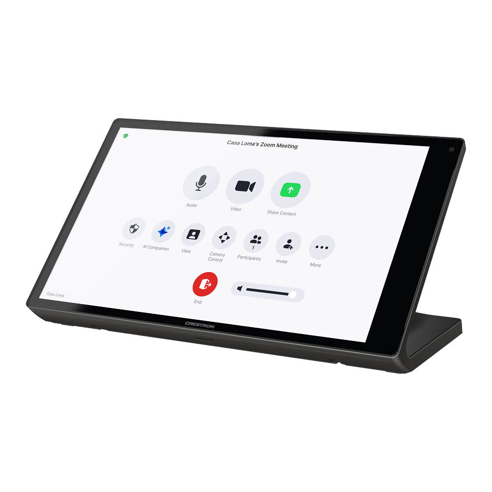 Crestron TS-1080-UC-B 10.1 in. Tabletop Touch Screen, UC Version - view 3