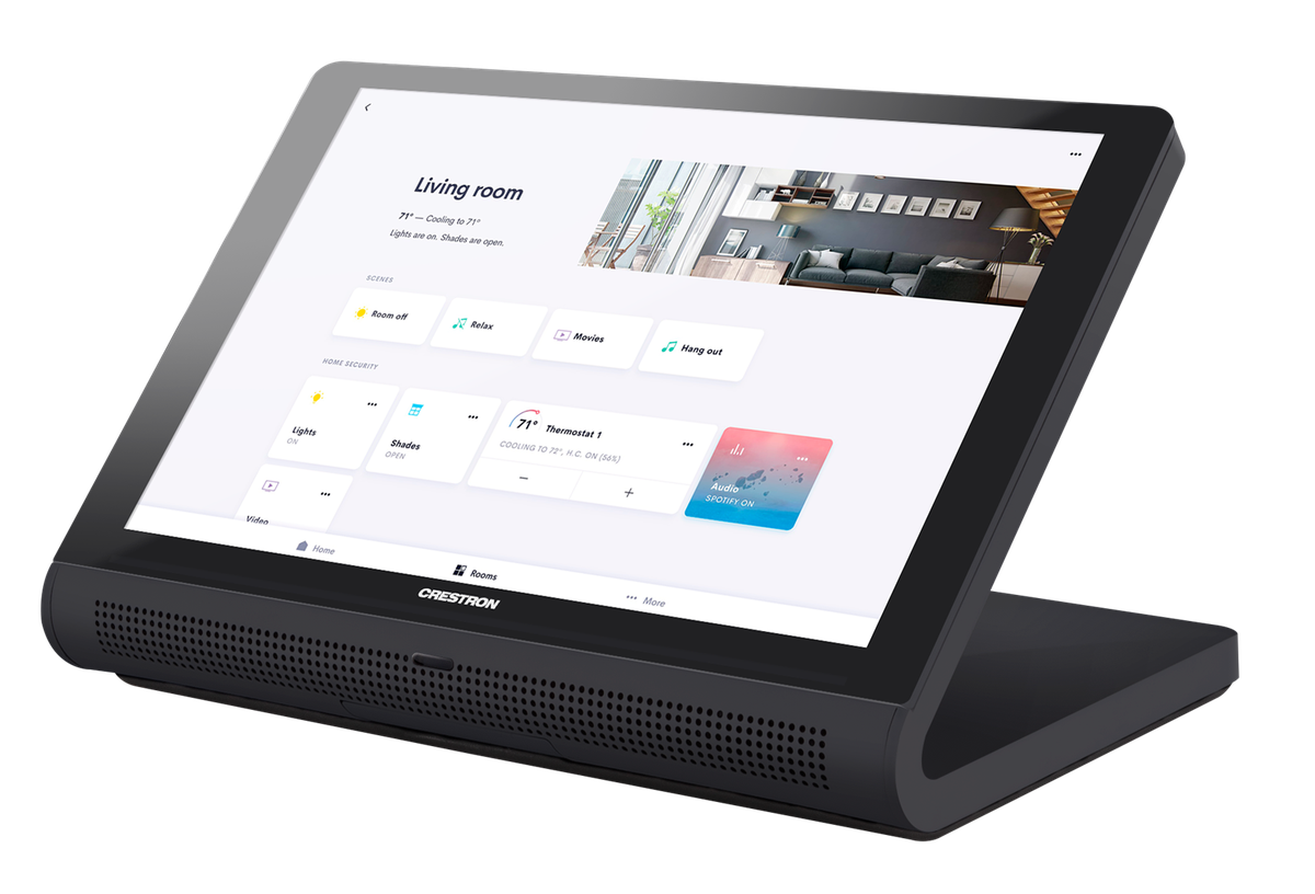 Crestron TS-770R 7 in. Tabletop Touch Screen, Crestron Home OS