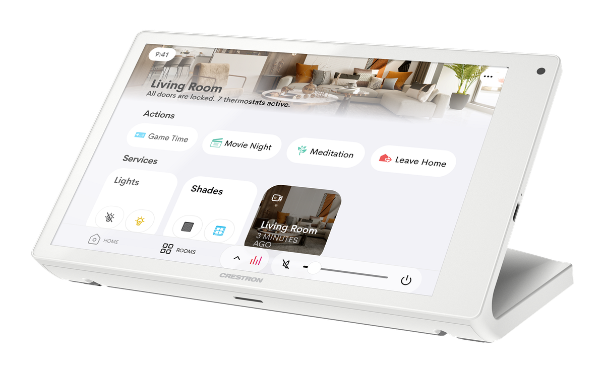 Crestron TS-880R 8.1 in. Tabletop Touch Screen, Crestron Home OS - view 2