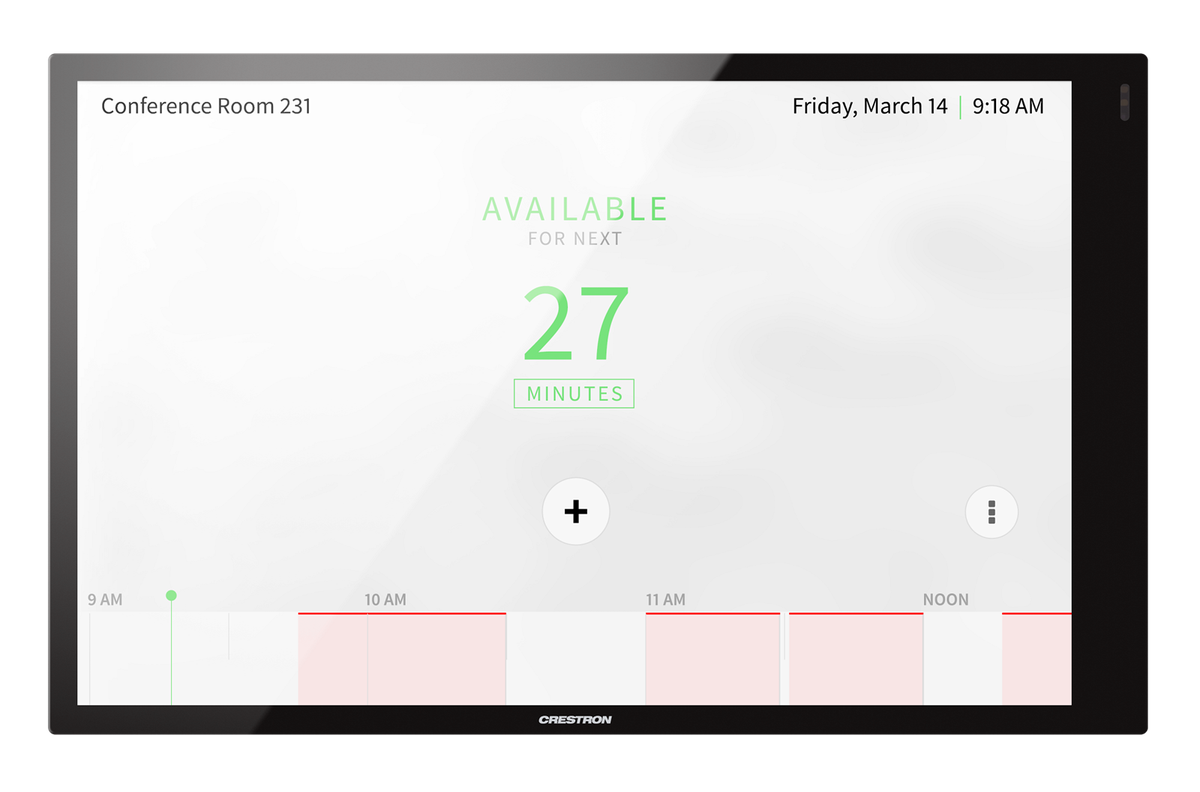 Crestron TSS-1070 10.1 in. Room Scheduling Touch Screen