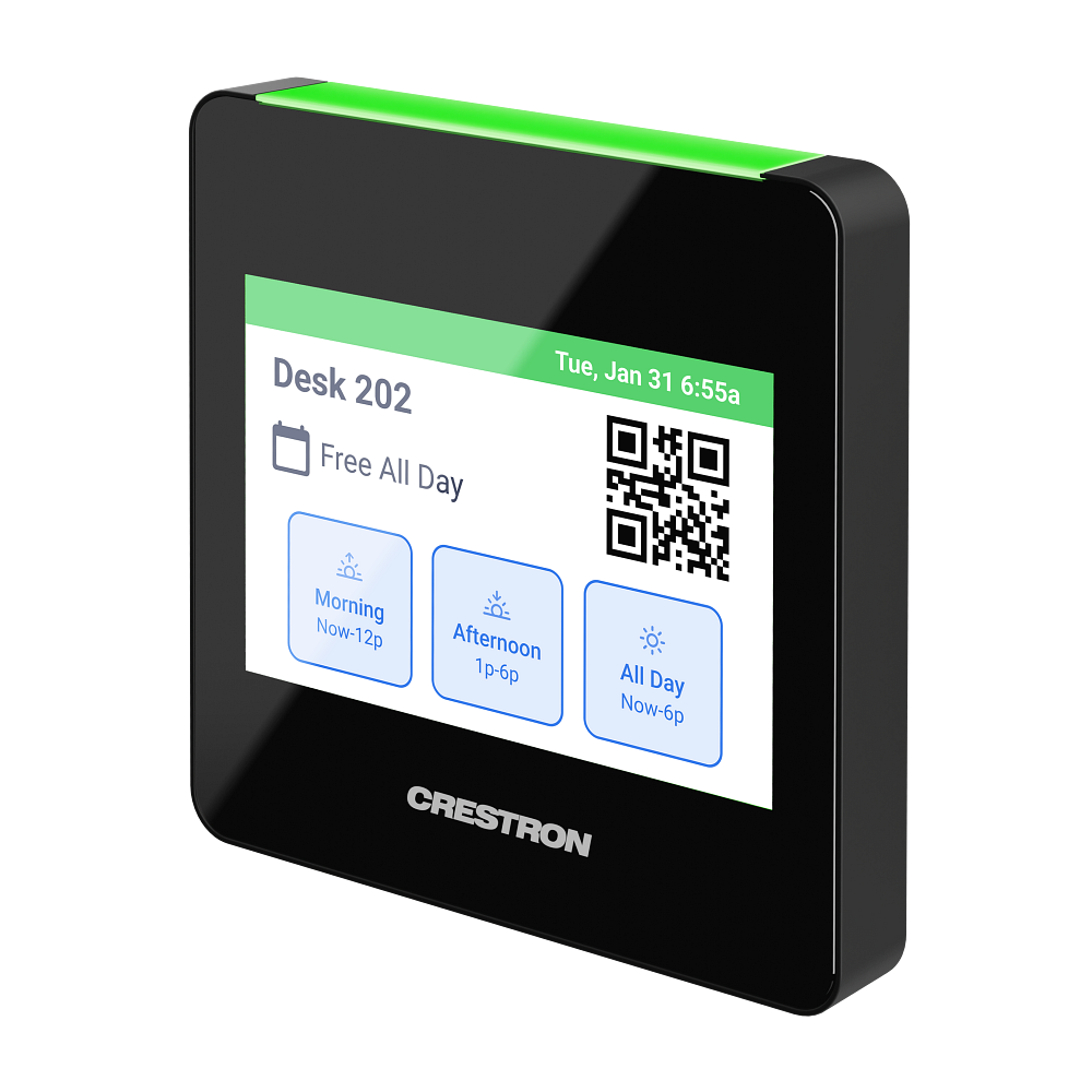 Crestron TSS-470E-B-T 3.5 in. Desk Scheduling Touch Screen - view 5
