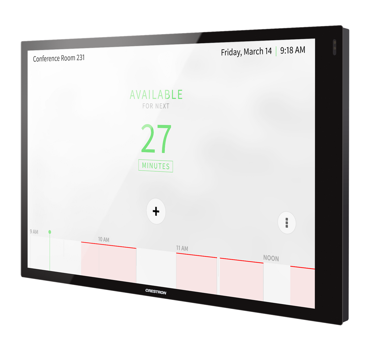 Crestron TSW-1070-B-S A 10.1 inch WUXGA wall touch screen - view 2