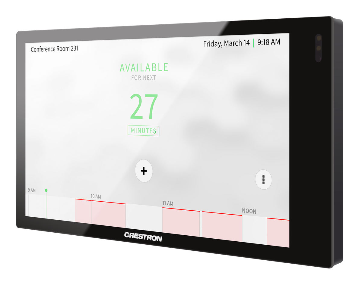 Crestron TSW-570-B-S A 5 inch wall touch screen - view 2