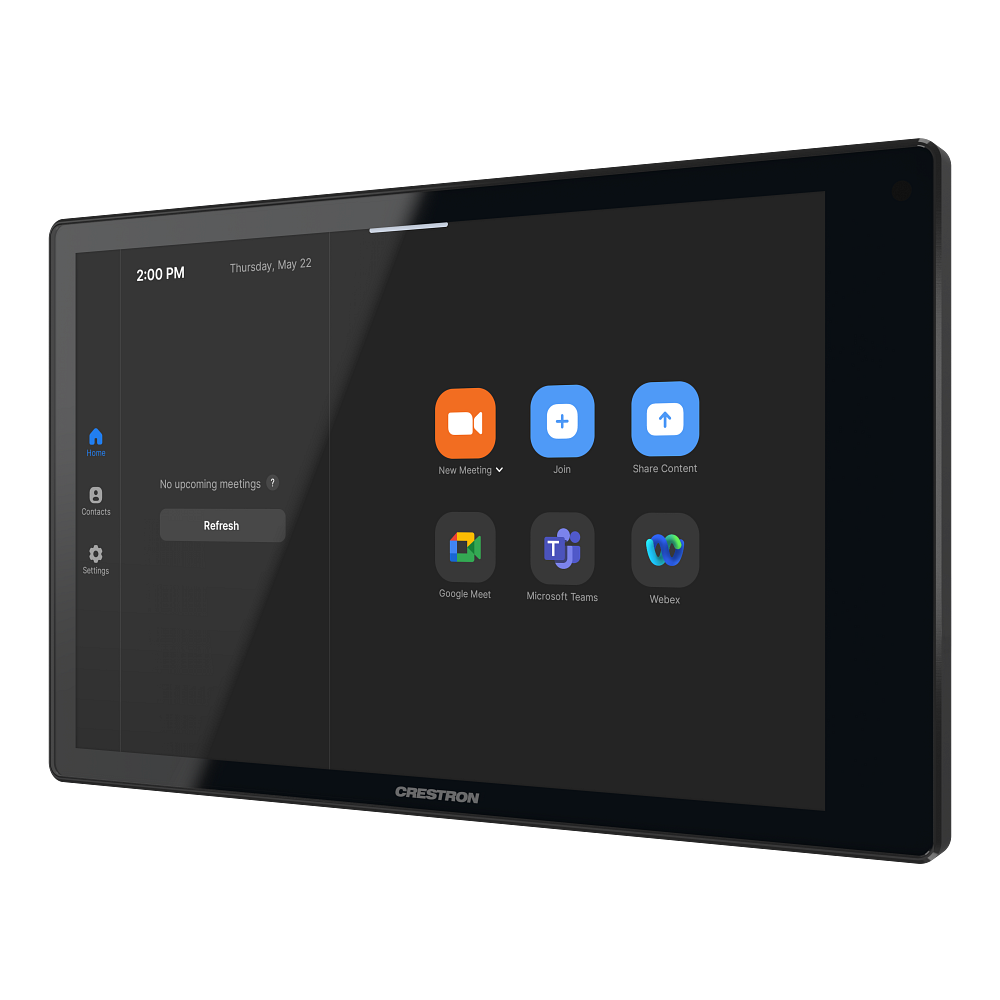 Crestron TSW-880-GV-B 8.1 in. Wall Mount Touch Screen, Government Version - view 4
