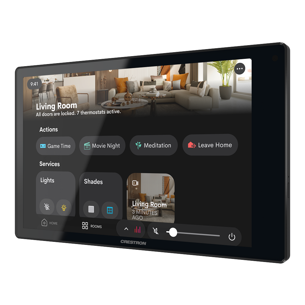 Crestron TSW-880R 8.1 in. Wall Mount Touch Screen, Crestron Home OS - view 2