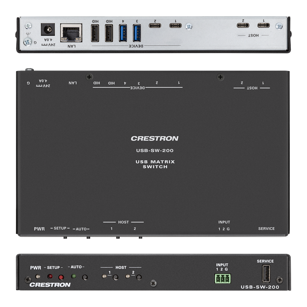Crestron USB-SW USB 3.2 Data Matrix Switcher - view 2