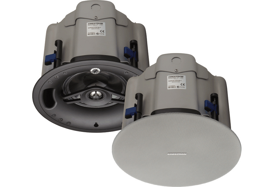Crestron Saros IC6T 6.5 in. 2-Way In-Ceiling Speaker, White Textured product image