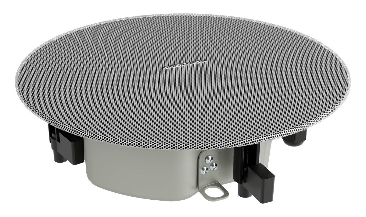 Crestron Saros IC6ULPT 6 in. Ultra Low Profile 2-Way In-Ceiling Speaker, White Textured