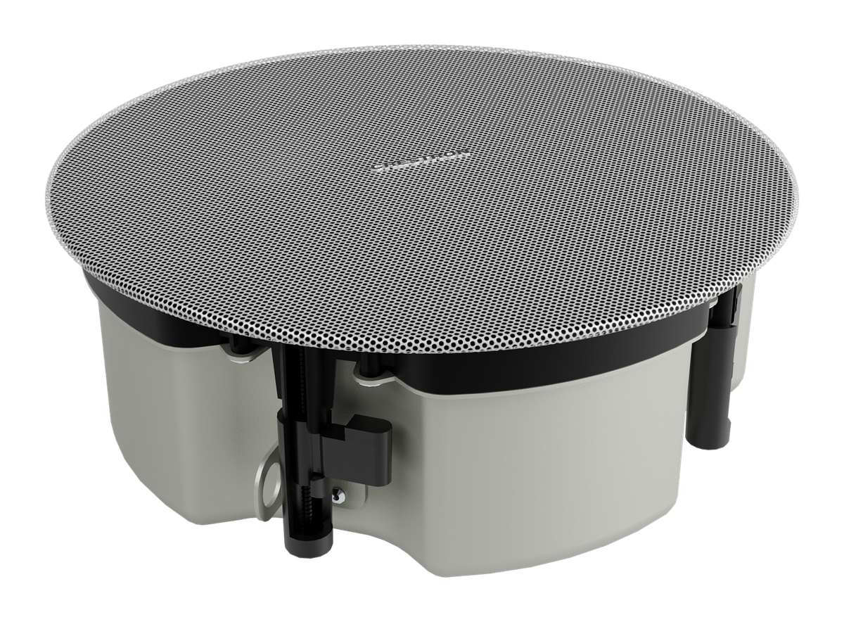 Crestron Saros IC6VLPT 6 in. Very Low Profile 2-Way In-Ceiling Speaker, White Textured