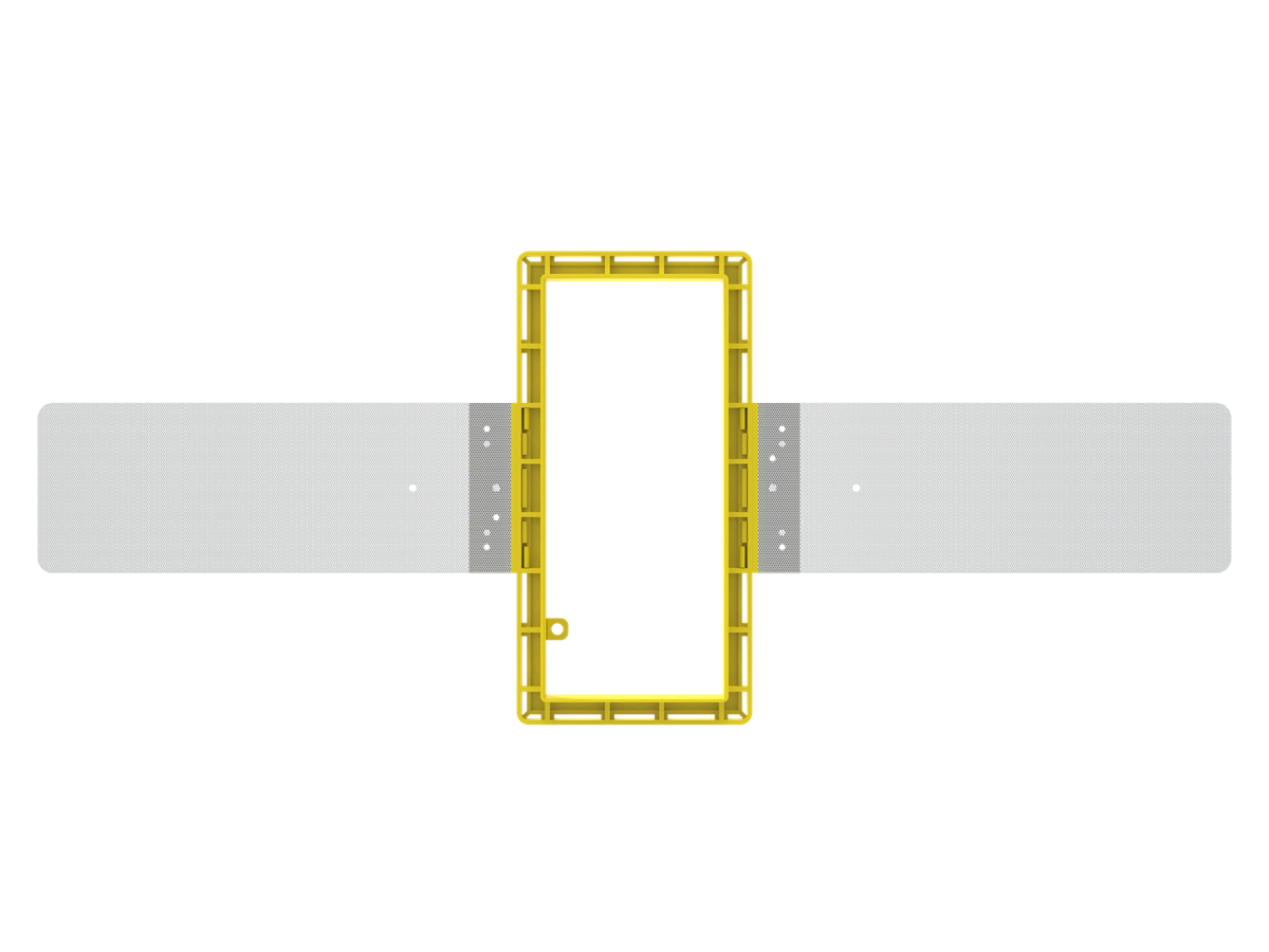 Crestron SPKA-NCTP New-Construction Templates for In-Wall Speakers, 1 Pair