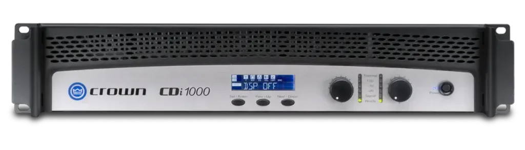 Crown CDi 1000 Install Amplifier