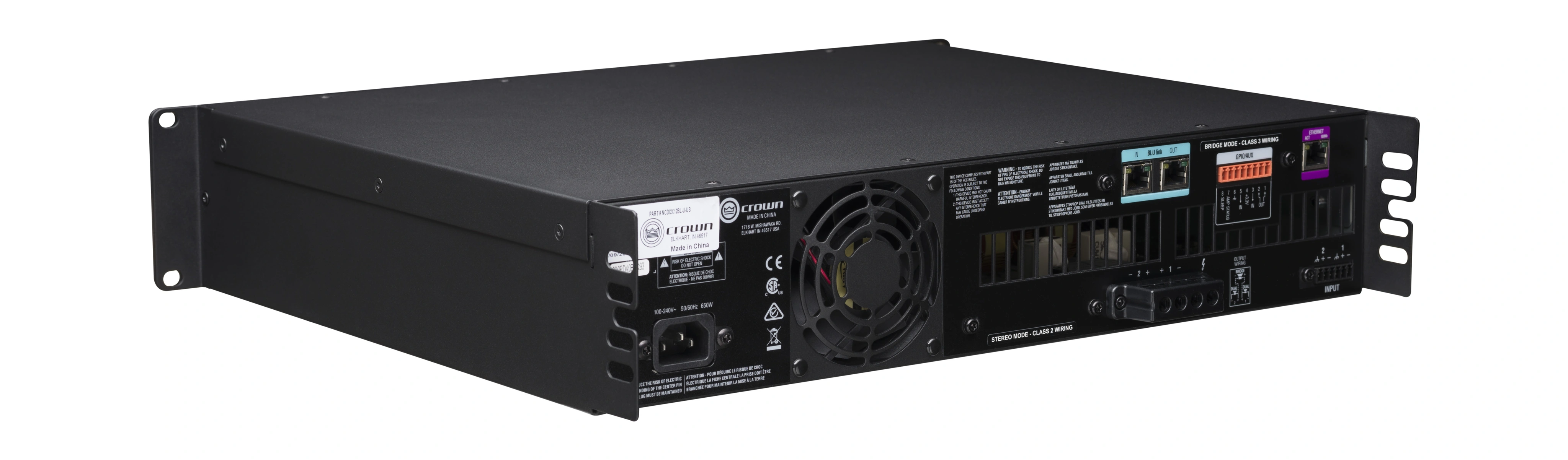Crown CDi 2|1200BL DriveCore Amplifier with BLU link - view 7