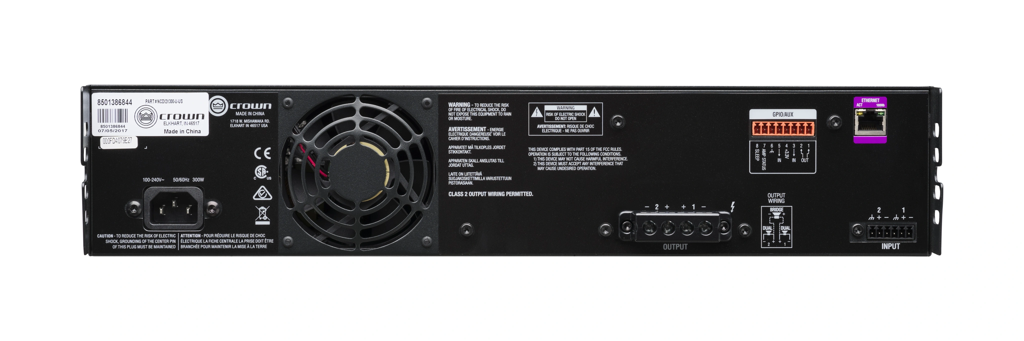 Crown CDi 2|300 DriveCore Amplifier - view 5