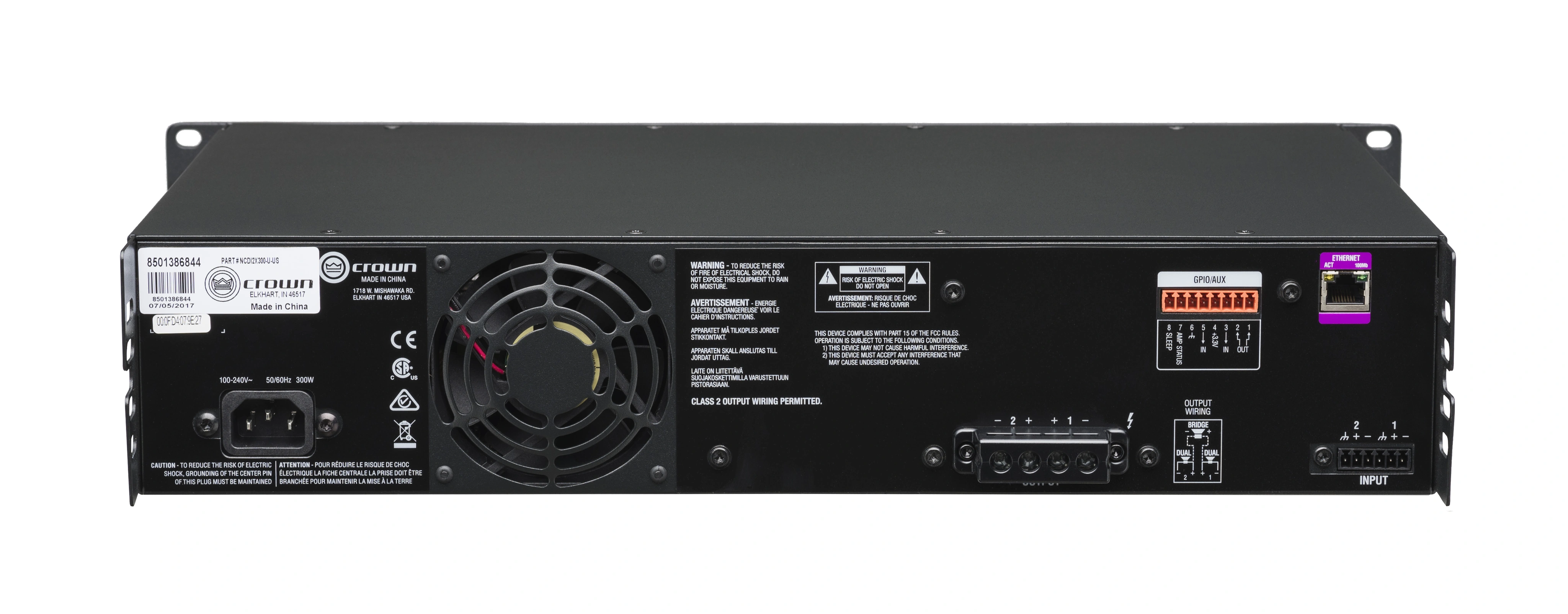 Crown CDi 2|300 DriveCore Amplifier - view 6
