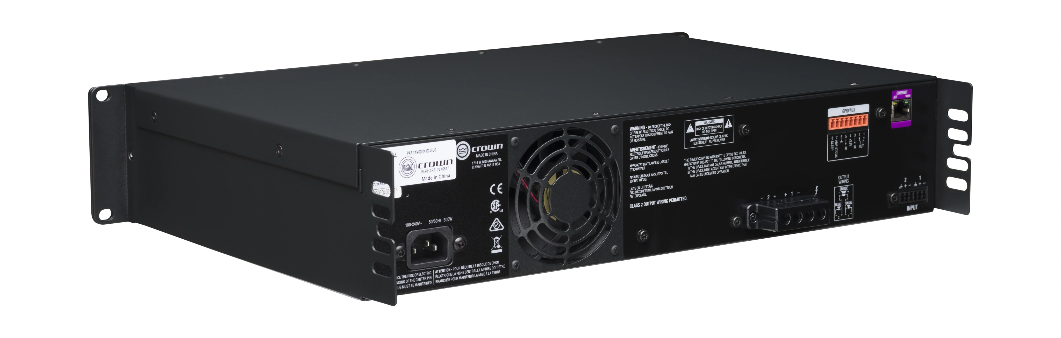 Crown CDi 2|300 DriveCore Amplifier - view 8