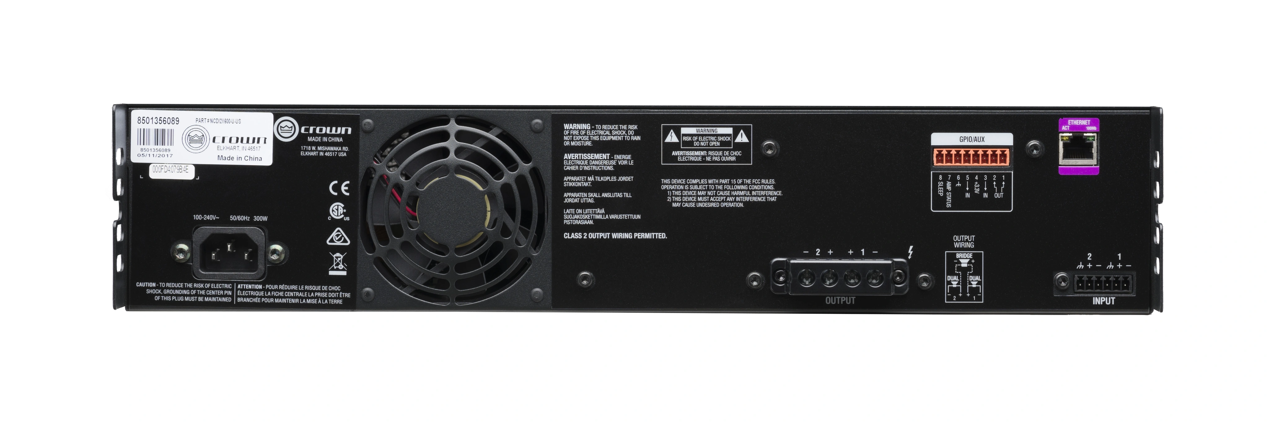 Crown CDi 2|600 DriveCore Amplifier - view 5