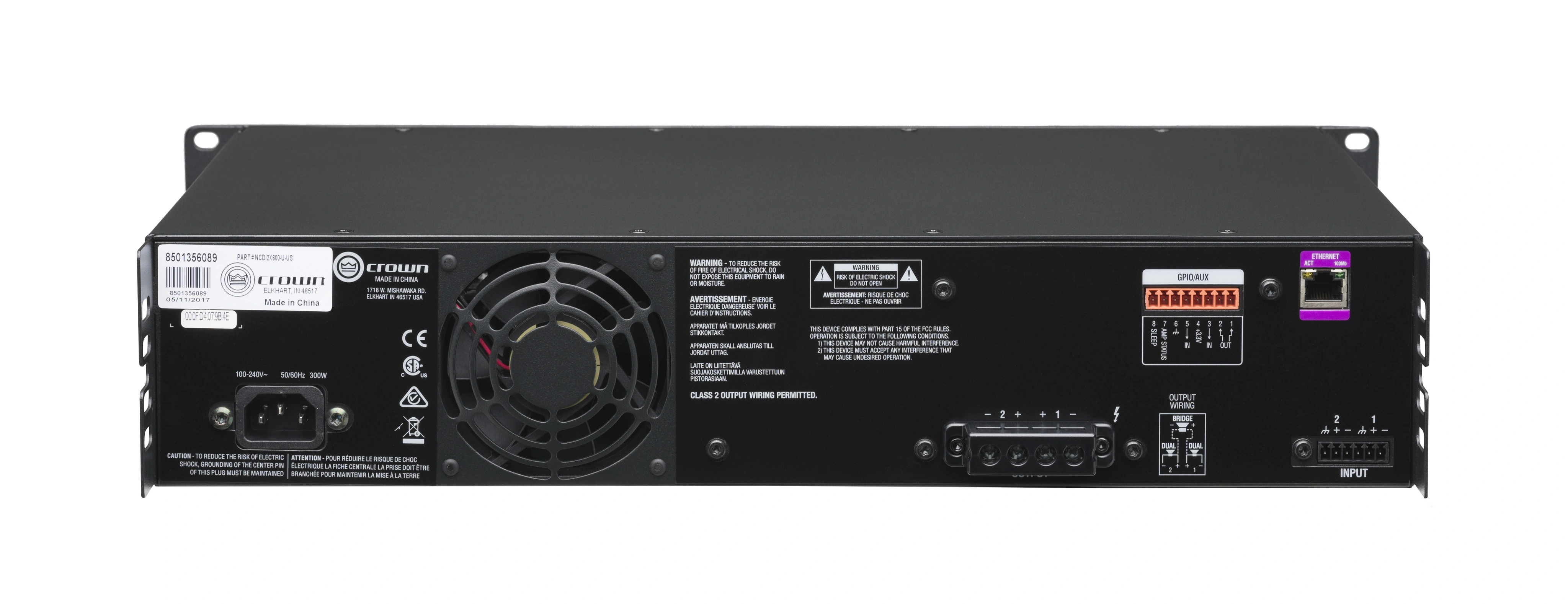 Crown CDi 2|600 DriveCore Amplifier - view 6