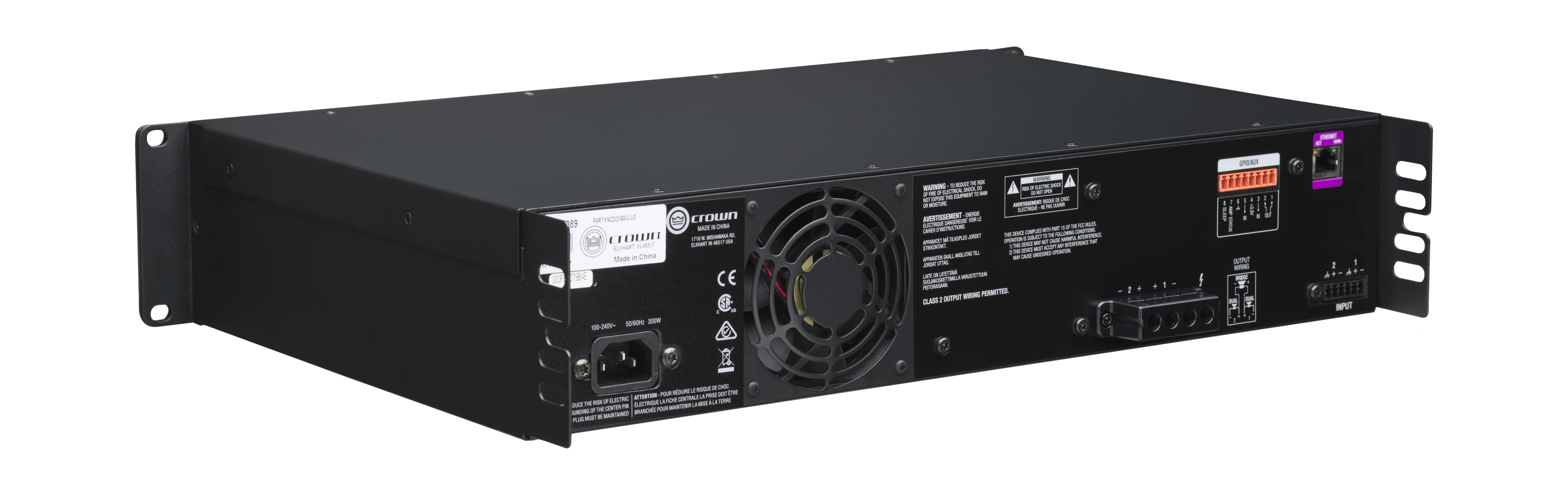 Crown CDi 2|600 DriveCore Amplifier - view 8