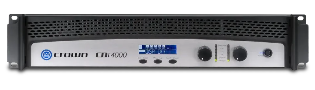 Crown CDi 4000 Install Amplifier