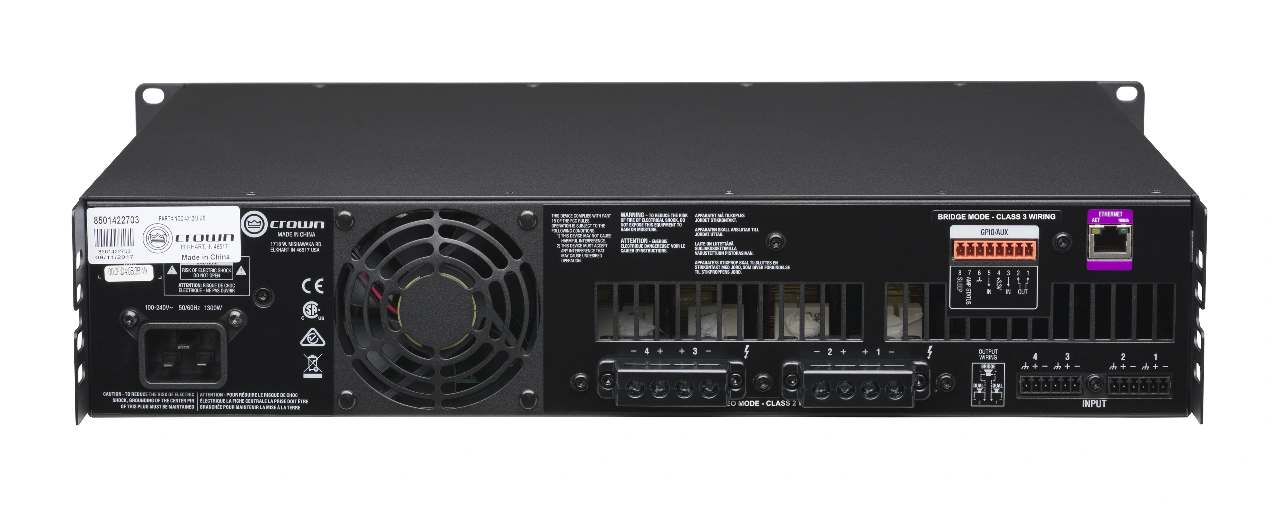 Crown CDi 4|1200 DriveCore Amplifier - view 6