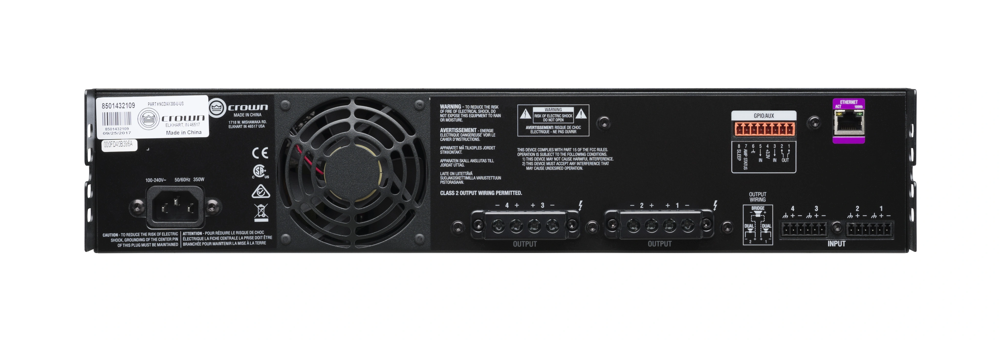 Crown CDi 4|300 DriveCore Amplifier - view 5