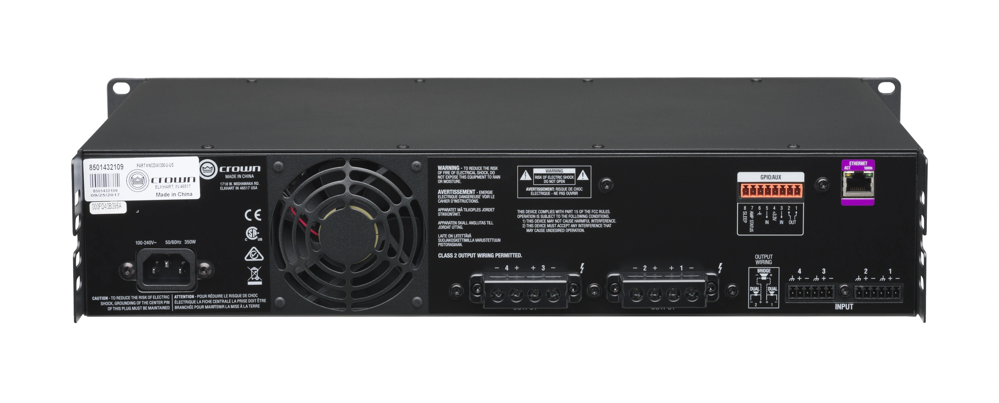 Crown CDi 4|300 DriveCore Amplifier - view 6