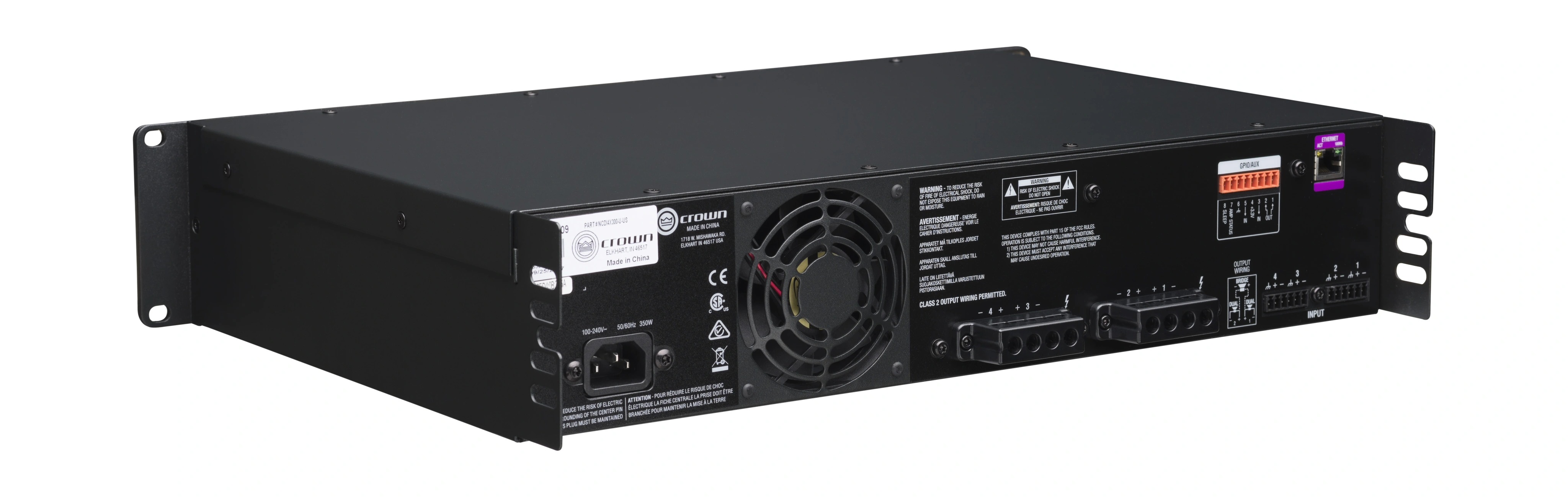 Crown CDi 4|300 DriveCore Amplifier - view 8