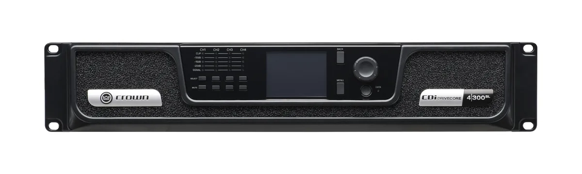 Crown CDi 4|300BL DriveCore Amplifier with BLU link