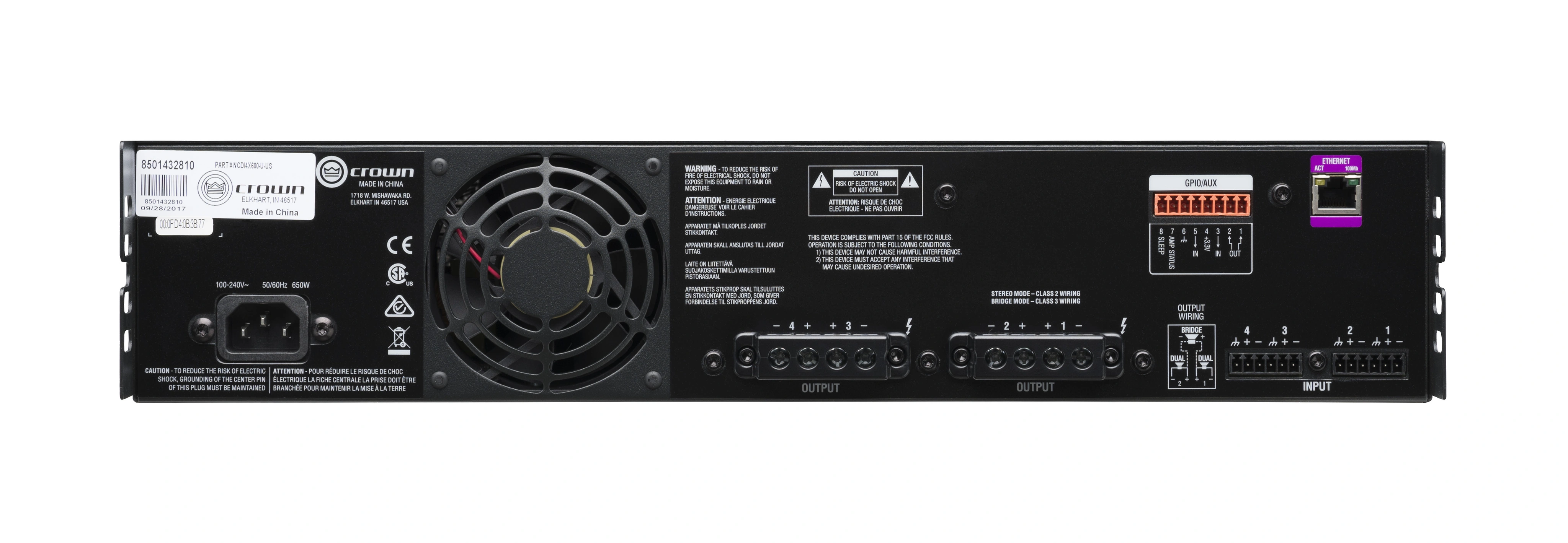 Crown CDi 4|600 DriveCore Amplifier - view 5