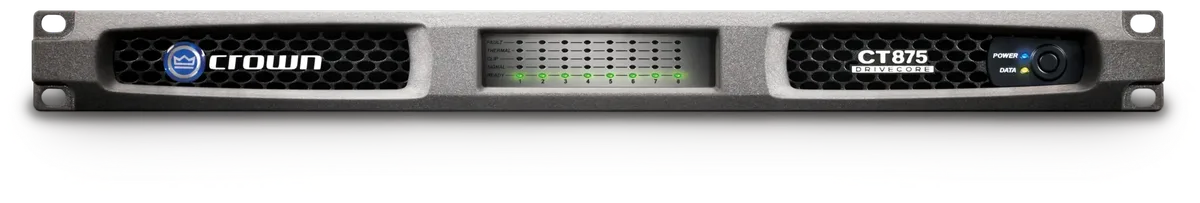 Crown CT 875 ComTech DriveCore Amplifier product image
