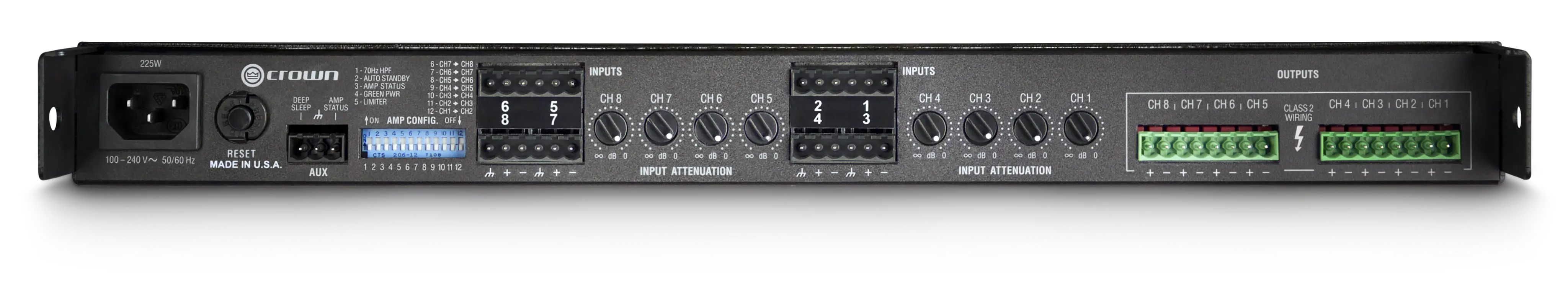 Crown CT 875 ComTech DriveCore Amplifier - view 2