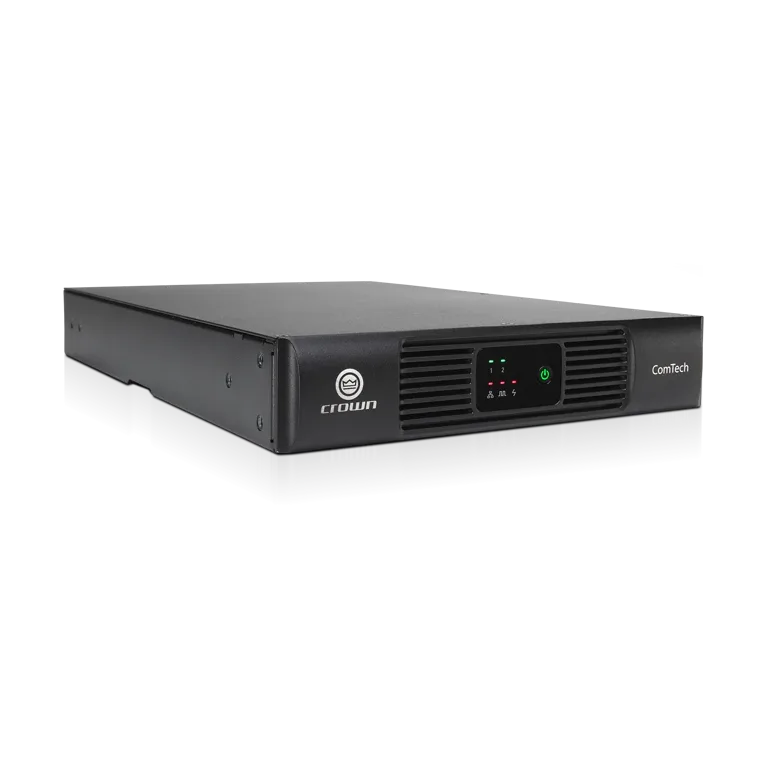 Crown CTD-2125 Two-Channel 125W Power Sharing Amplifier with DSP and Dante product image