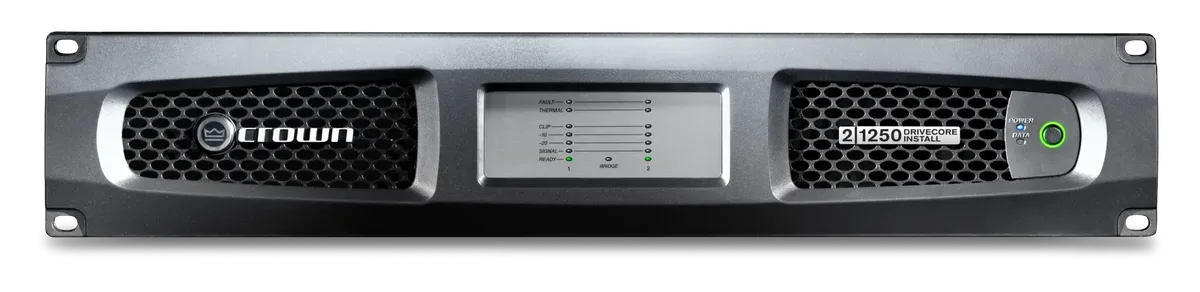 Crown DCi 2|1250 DriveCore Install Amplifier