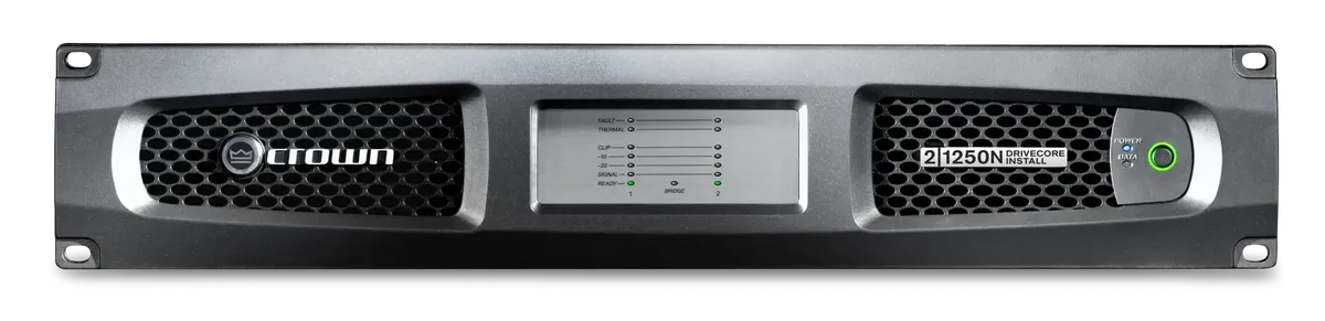 Crown DCi 2|1250N DriveCore Install Amplifier with BLU link